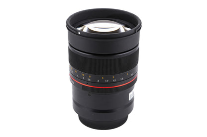 Samyang 85mm f1.4 MF