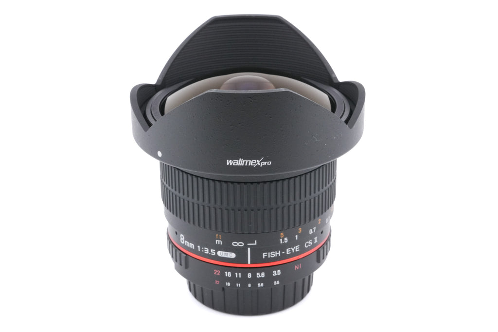 Walimex 8mm f3.5 Fish-Eye CS II UMC