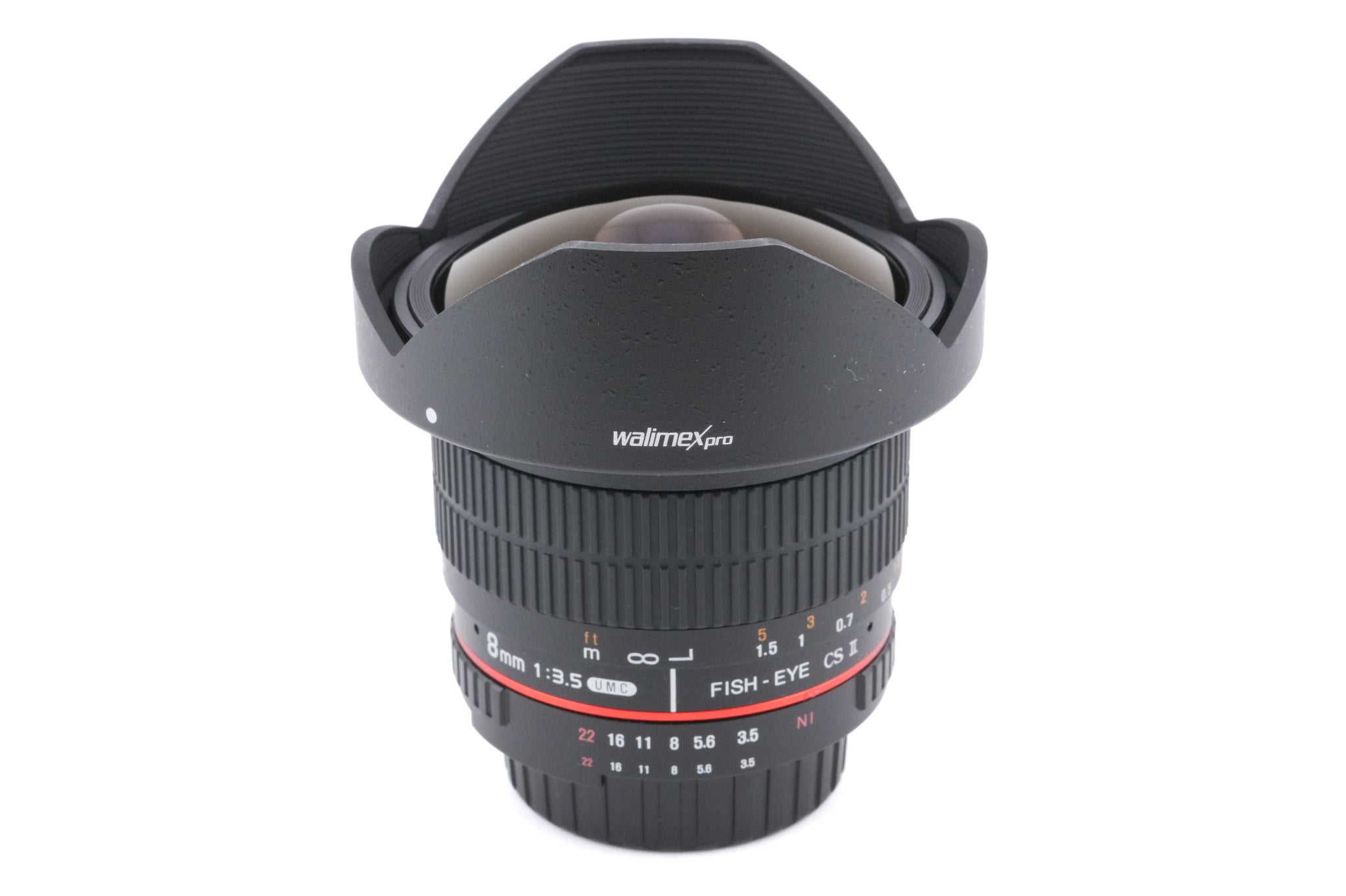 Walimex 8mm f3.5 Fish-Eye CS II UMC