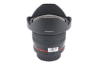 Walimex 8mm f3.5 Fish-Eye CS II UMC