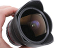 Walimex 8mm f3.5 Fish-Eye CS II UMC