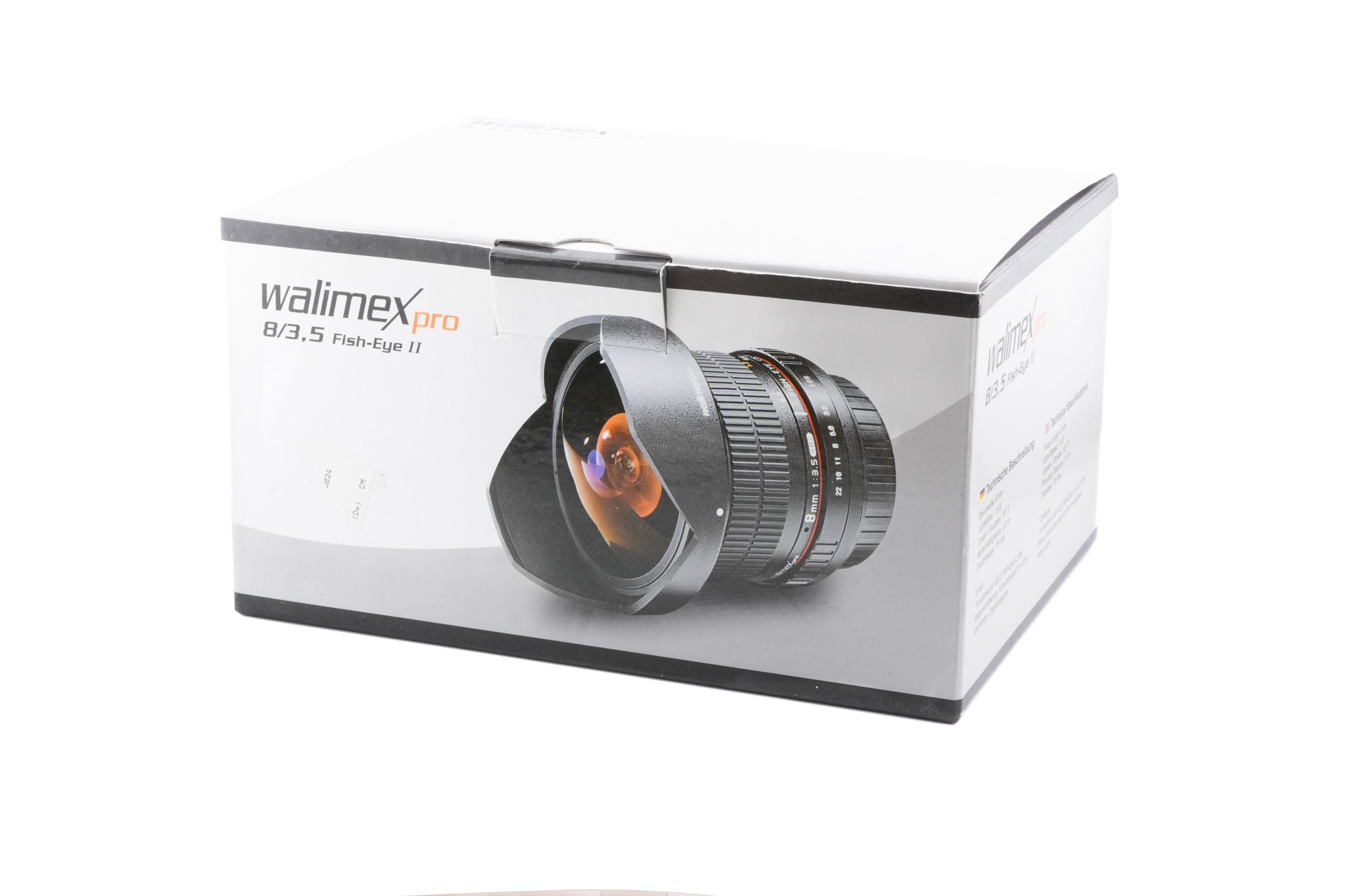 Walimex 8mm f3.5 Fish-Eye CS II UMC