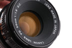 Canon 50mm f1.8 S.C.