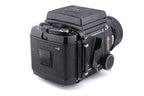 Mamiya RB67 Pro-S + 90mm f3.8 Sekor C + 120 6x7 Pro-S Roll Film Holder + Waist Level Finder