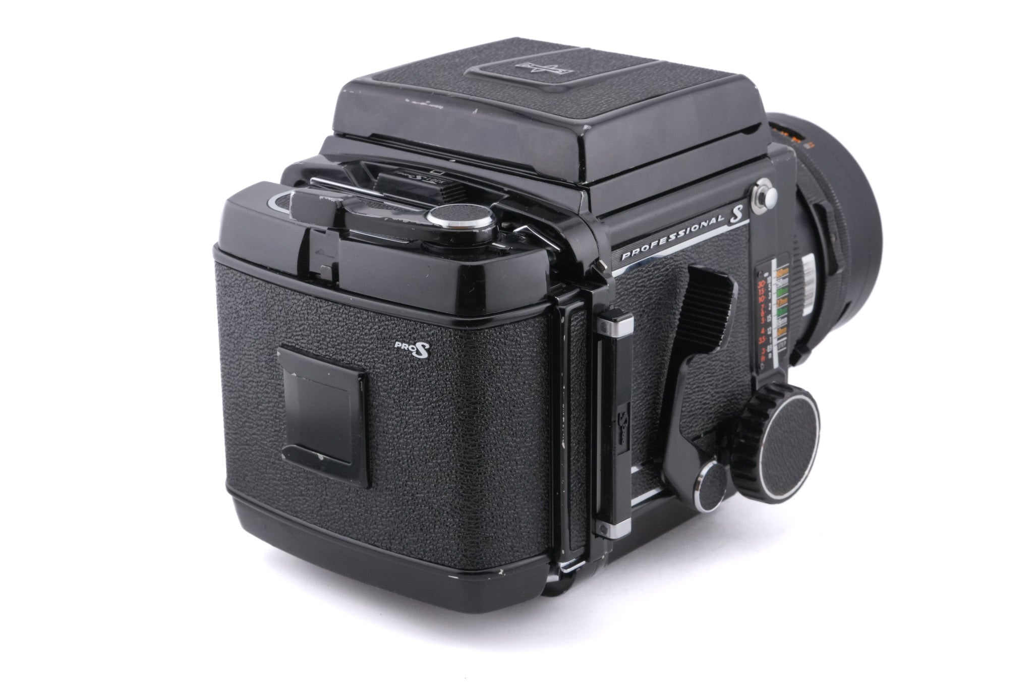 Mamiya RB67 Pro-S + 90mm f3.8 Sekor C + 120 6x7 Pro-S Roll Film Holder + Waist Level Finder