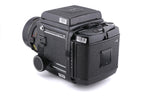 Mamiya RB67 Pro-S + 90mm f3.8 Sekor C + 120 6x7 Pro-S Roll Film Holder + Waist Level Finder