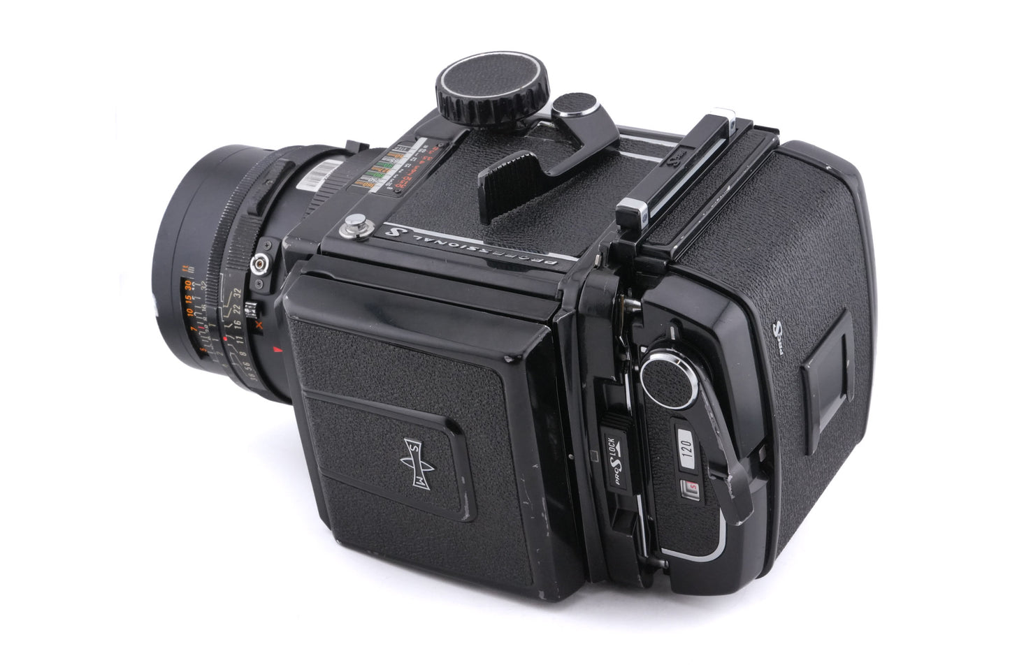 Mamiya RB67 Pro-S + 90mm f3.8 Sekor C + 120 6x7 Pro-S Roll Film Holder + Waist Level Finder