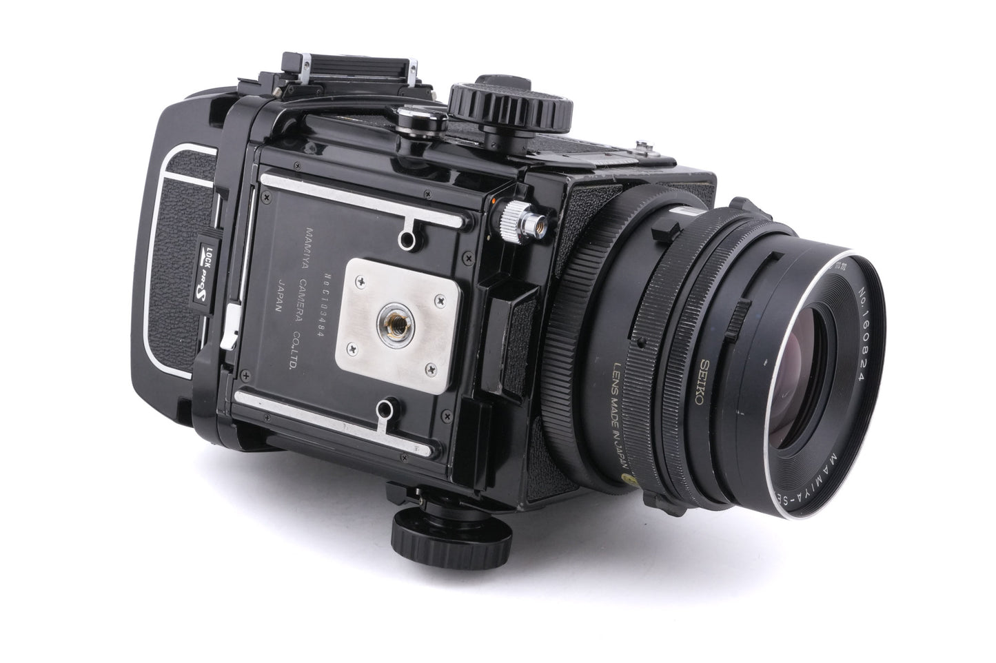 Mamiya RB67 Pro-S + 90mm f3.8 Sekor C + 120 6x7 Pro-S Roll Film Holder + Waist Level Finder