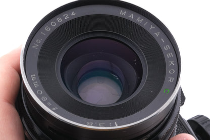 Mamiya RB67 Pro-S + 90mm f3.8 Sekor C + 120 6x7 Pro-S Roll Film Holder + Waist Level Finder