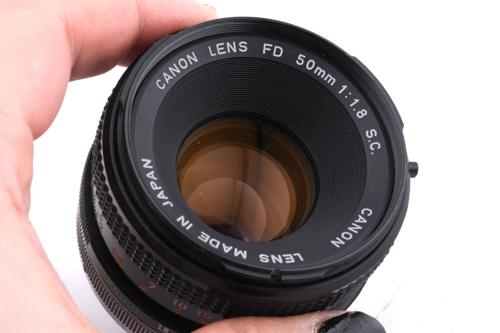 Canon 50mm f1.8 S.C.