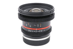 Samyang 12mm T2.2 NCS CS