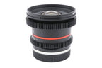 Samyang 12mm T2.2 NCS CS