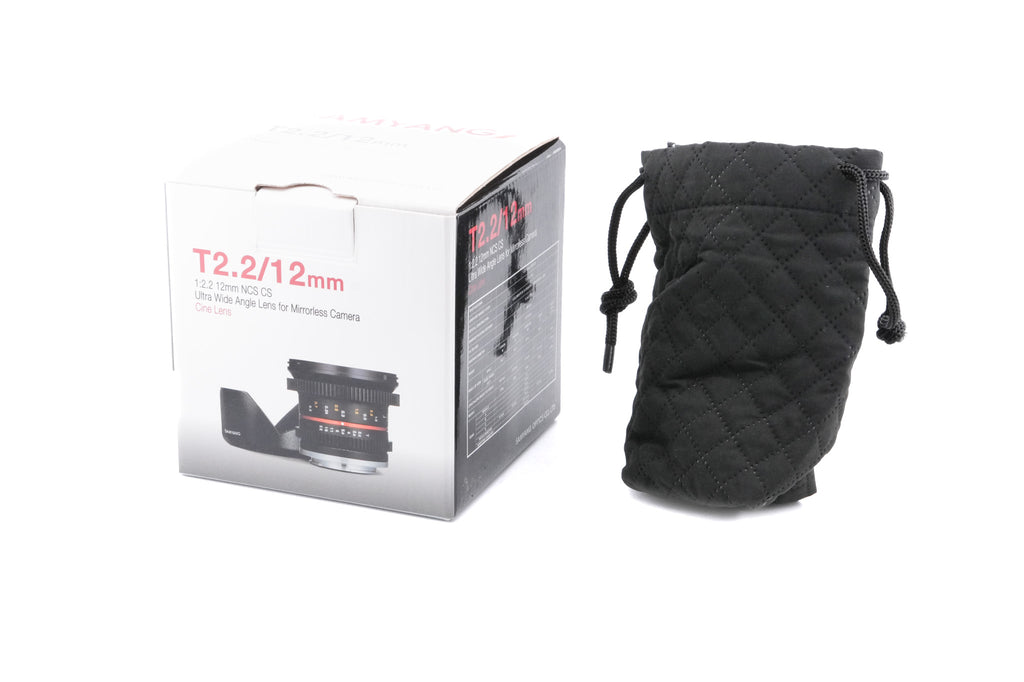 Samyang 12mm T2.2 NCS CS