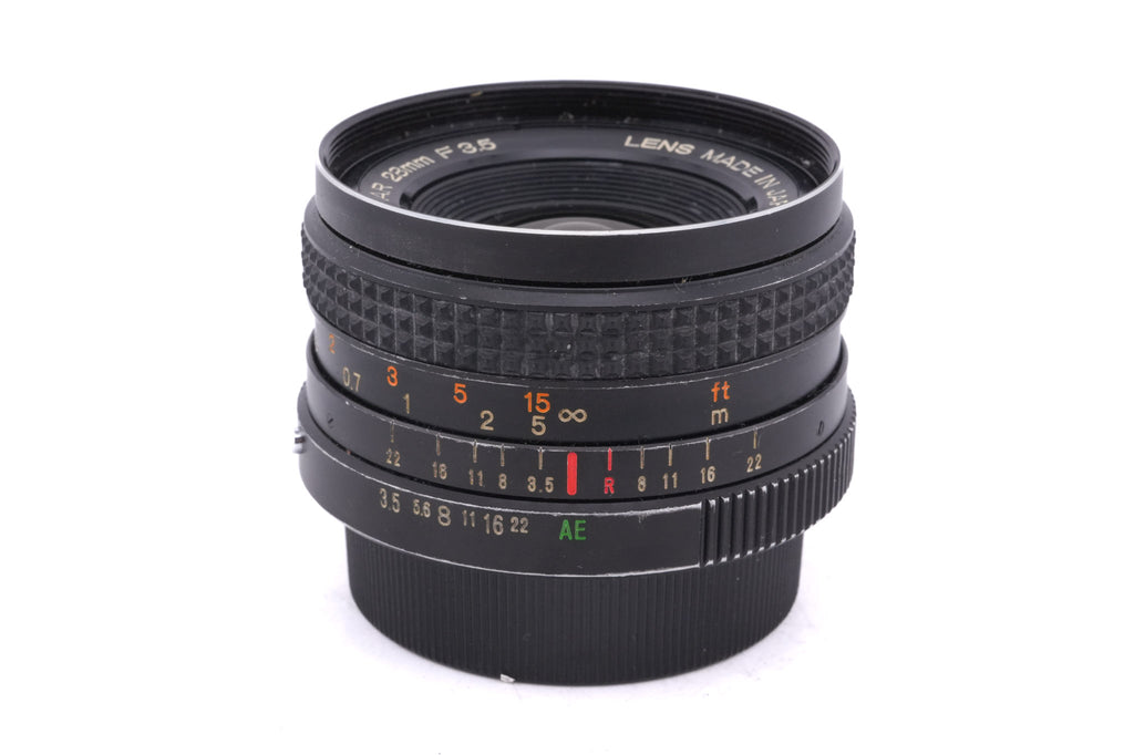 Konica 28mm f3.5 Hexanon AR