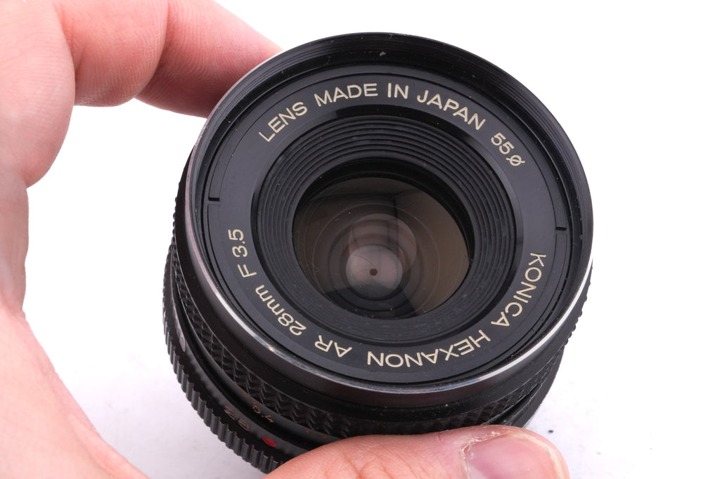 Konica 28mm f3.5 Hexanon AR