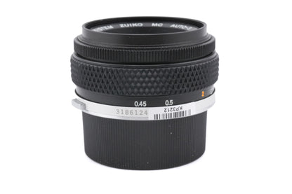 Olympus 50mm f1.8 Zuiko MC Auto-S