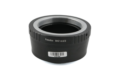 Fotodiox M42 - Micro Four Thirds (M42 - M4/3) Adapter