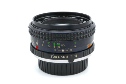 Minolta 50mm f2 MC Rokkor-PF