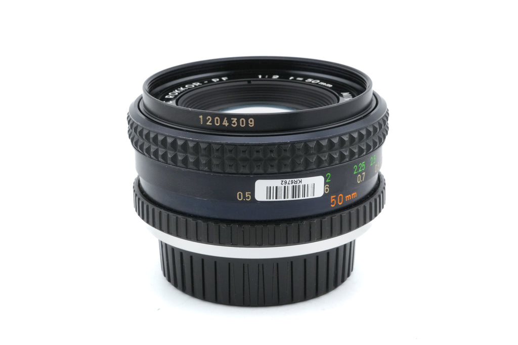 Minolta 50mm f2 MC Rokkor-PF