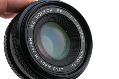 Minolta 50mm f2 MC Rokkor-PF