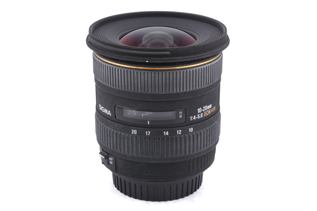 Sigma 10-20mm f4-5.6 EX DC HSM