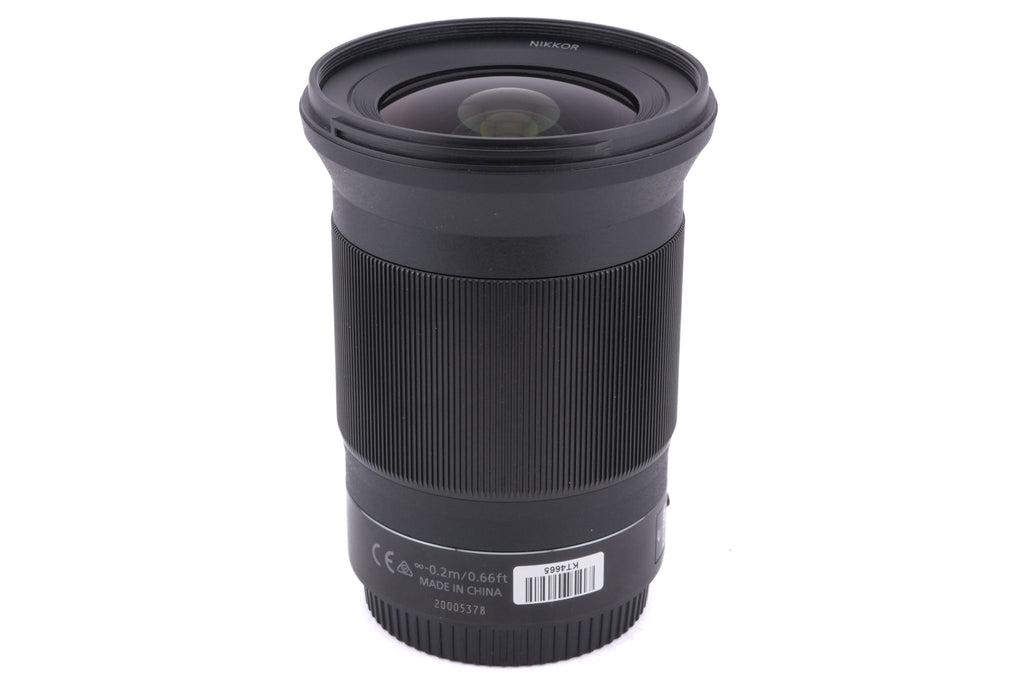 Nikon 20mm f1.8 Nikkor Z S