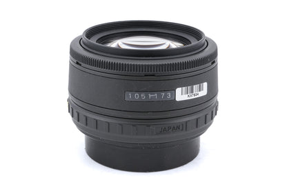 Pentax 50mm f1.4 SMC Pentax-F