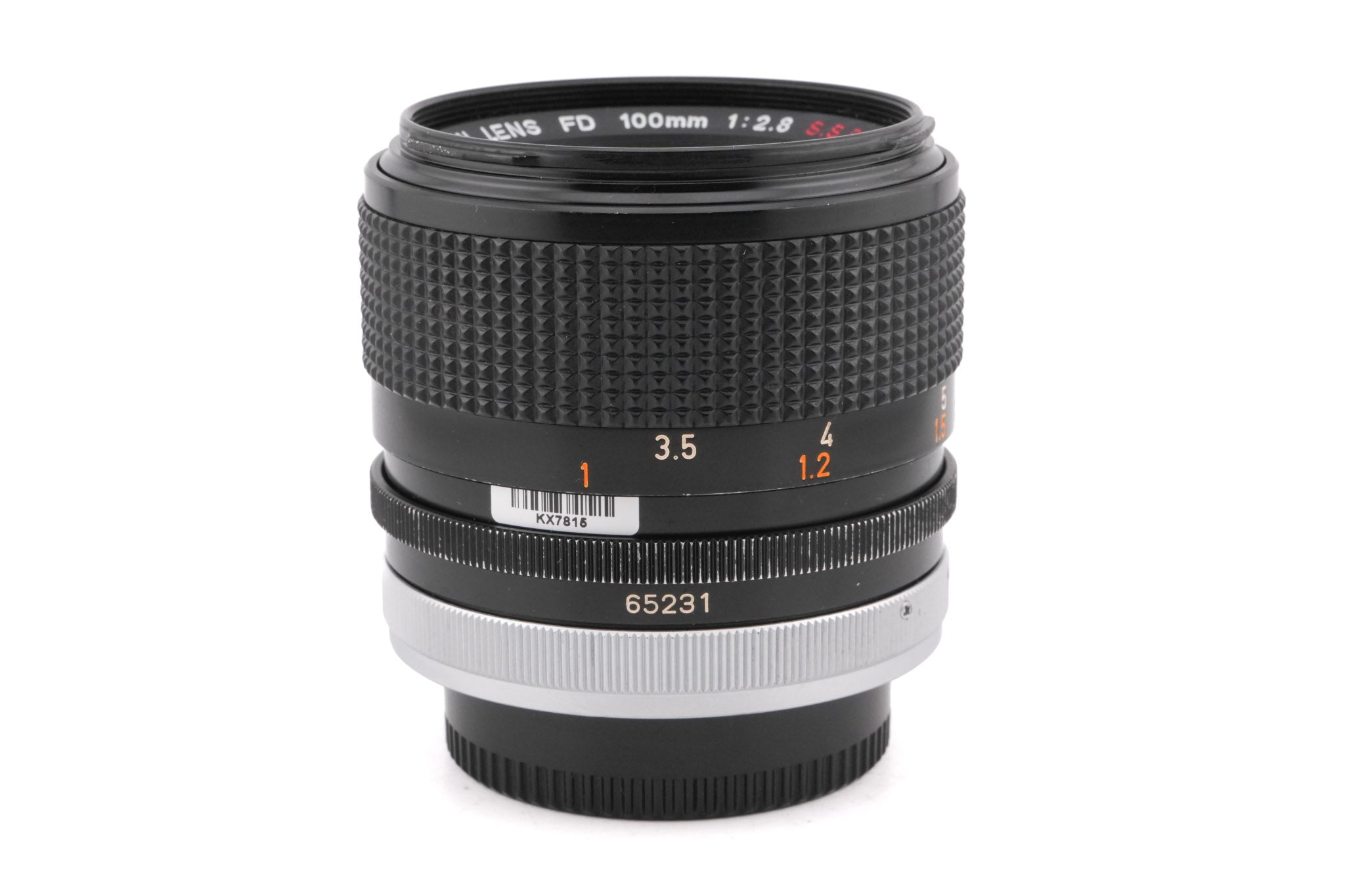 Canon 100mm f2.8 S.S.C.