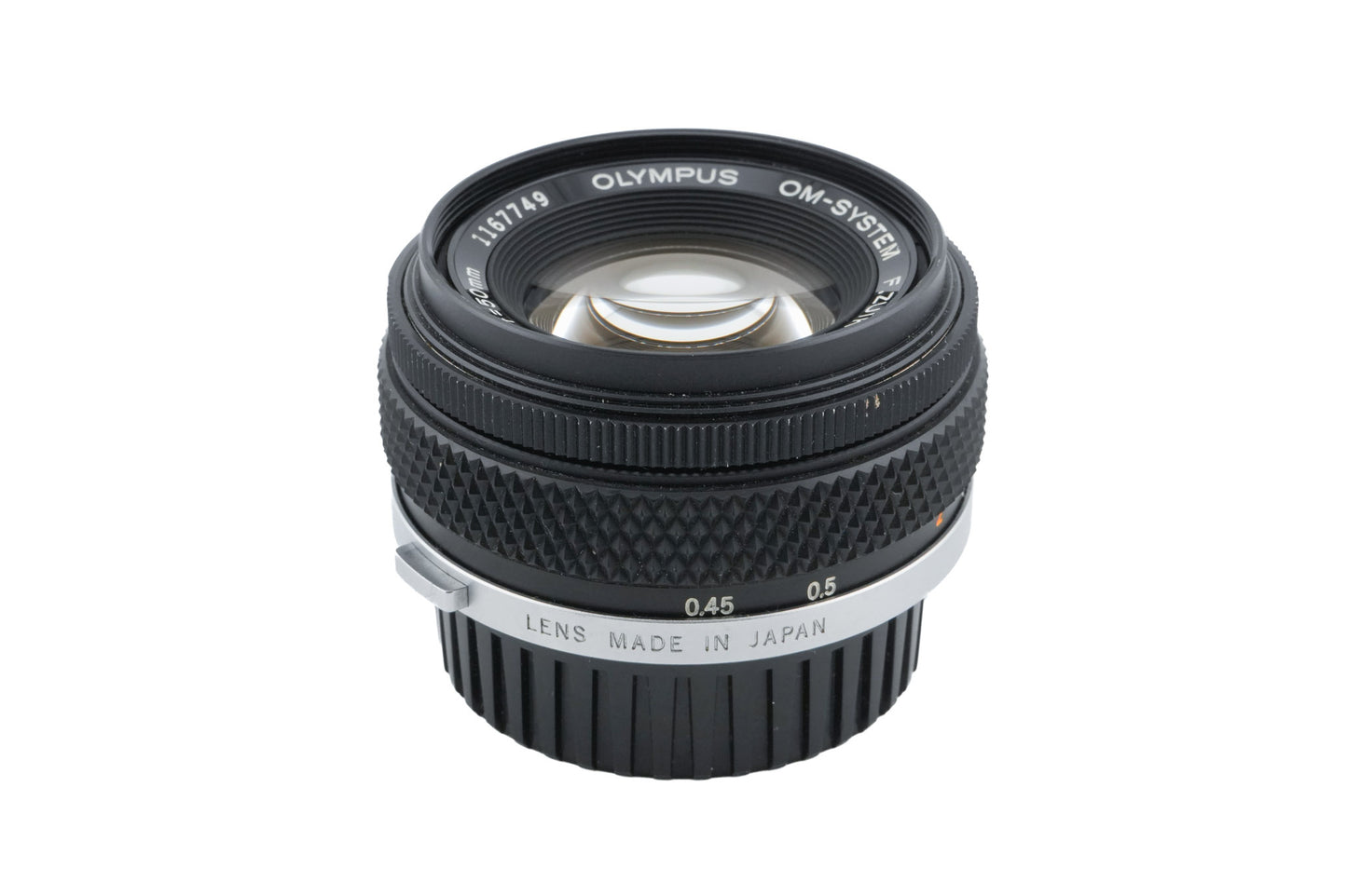 Olympus 50mm f1.8 F.Zuiko Auto-S