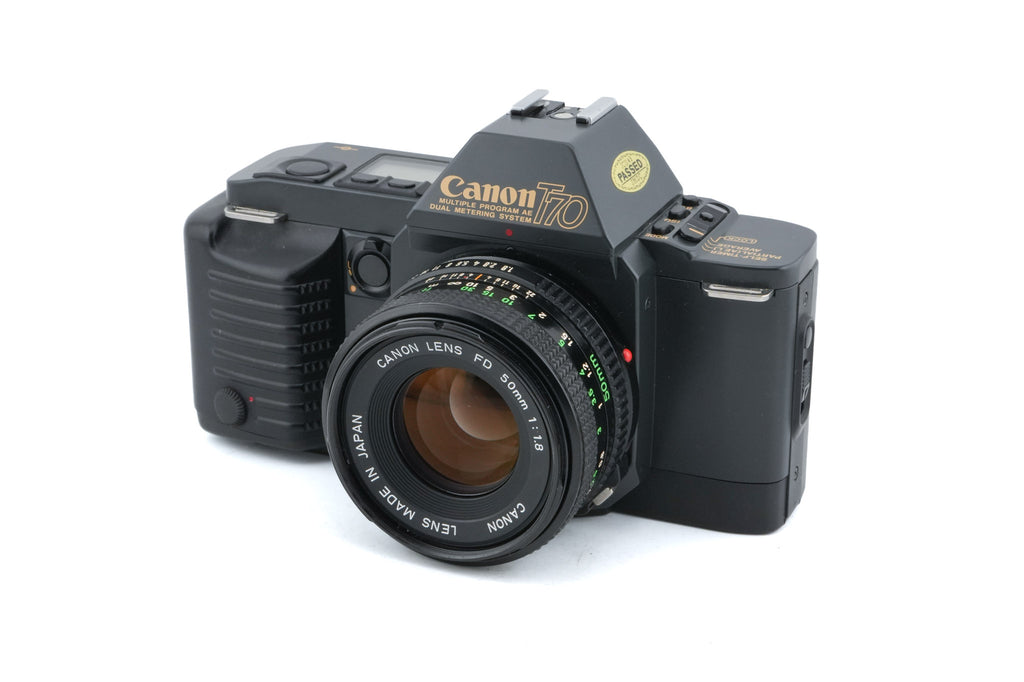 Canon T70 + 50mm f1.8 FDn