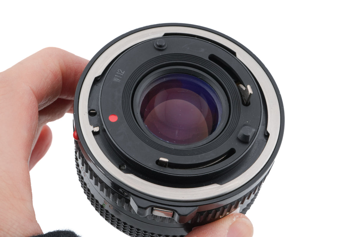Canon T70 + 50mm f1.8 FDn