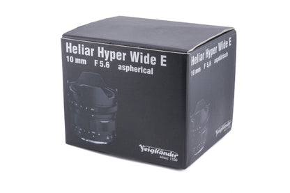 Voigtländer 10mm f5.6 Hyper Wide Heliar Aspherical