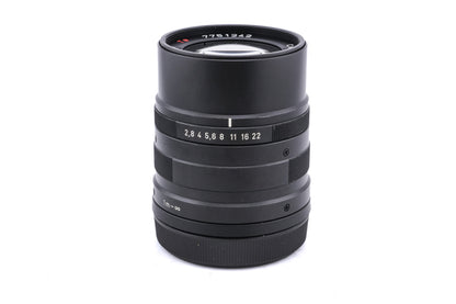 Contax G2 (Black) + 45mm f2 Planar T* (Black) + 28mm f2.8 Biogon T* (Black) + 90mm f2.8 Sonnar T* (Black)