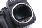 Contax 645 + 80mm f2 Planar T* + MF-1 AE Prism Finder + MFB-1 120/220 Film Back Holder