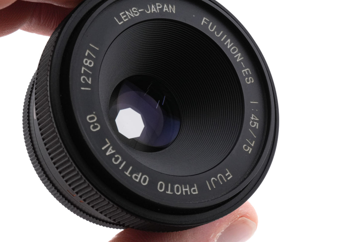 Fuji 75mm f4.5 Fujinon-ES