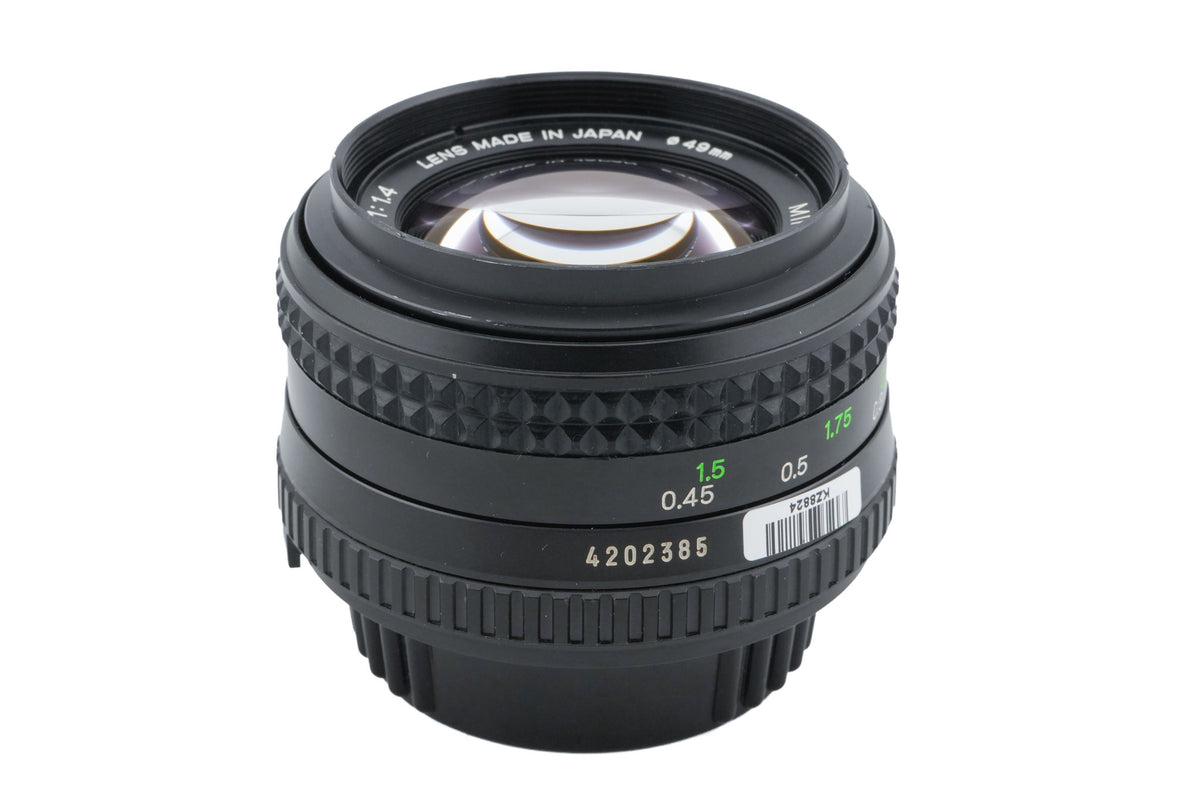 Minolta 50mm f1.4 MD Rokkor