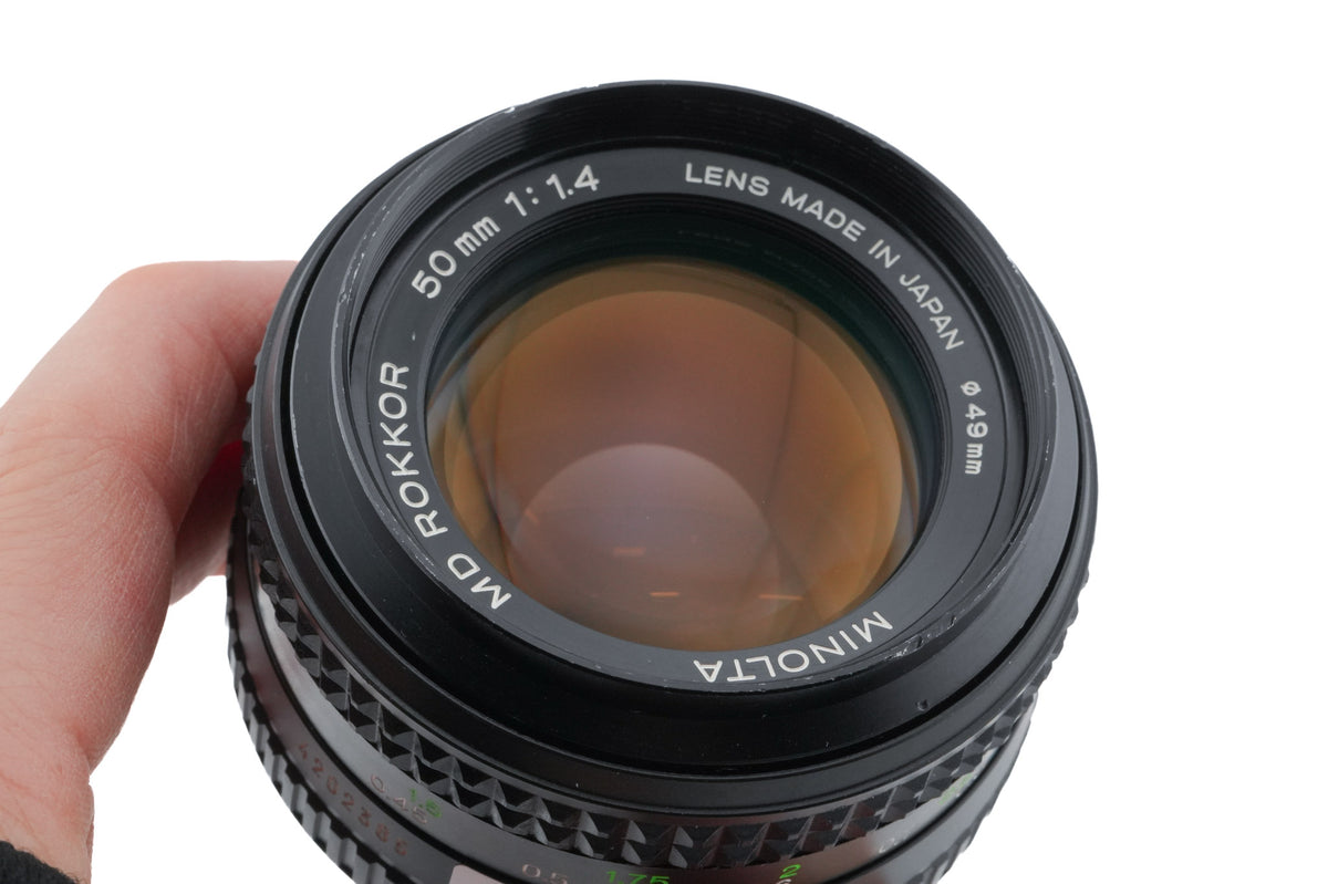 Minolta 50mm f1.4 MD Rokkor