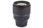 Samyang 85mm f1.4 AF II