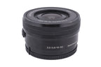 Sony 16-50mm f3.5-5.6 PZ OSS (SELP1650)