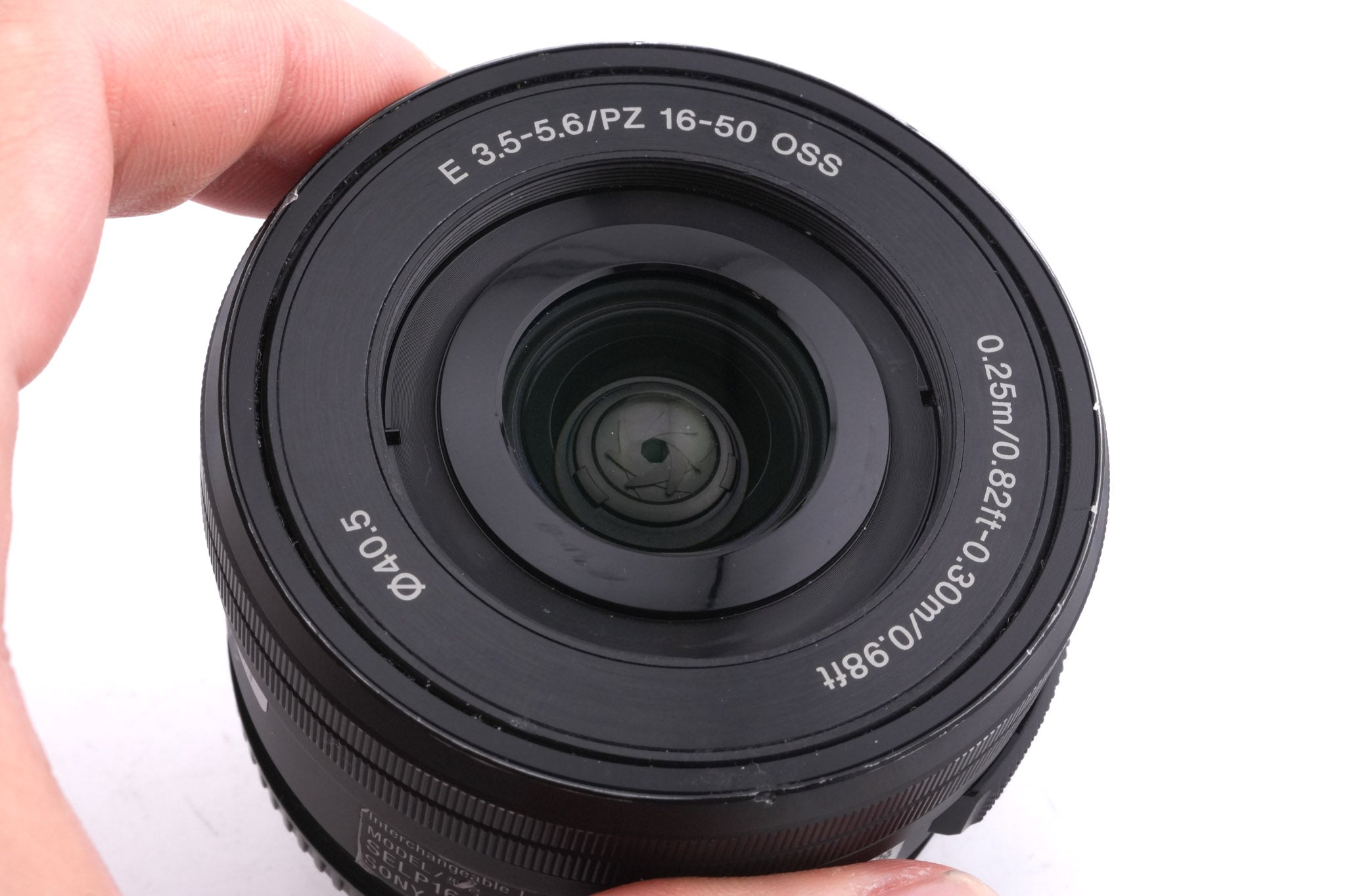 Sony 16-50mm f3.5-5.6 PZ OSS (SELP1650)