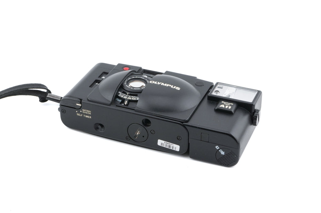 Olympus XA2 (Black) + A11 Electronic Flash
