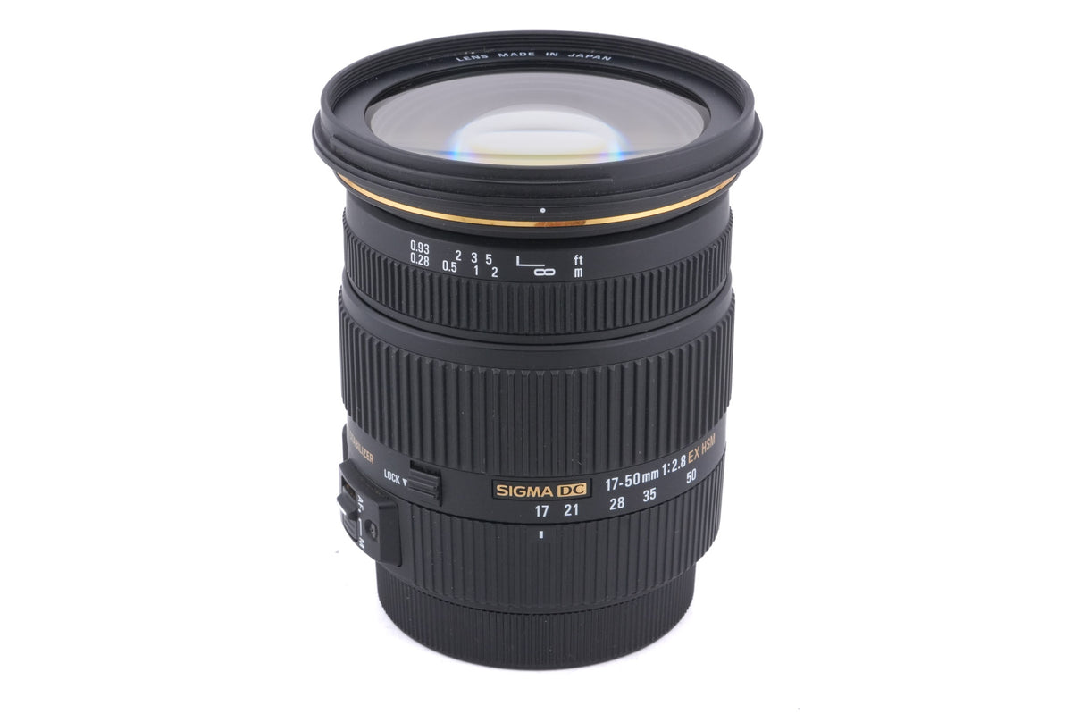 Sigma 17-50mm f2.8 EX DC OS HSM