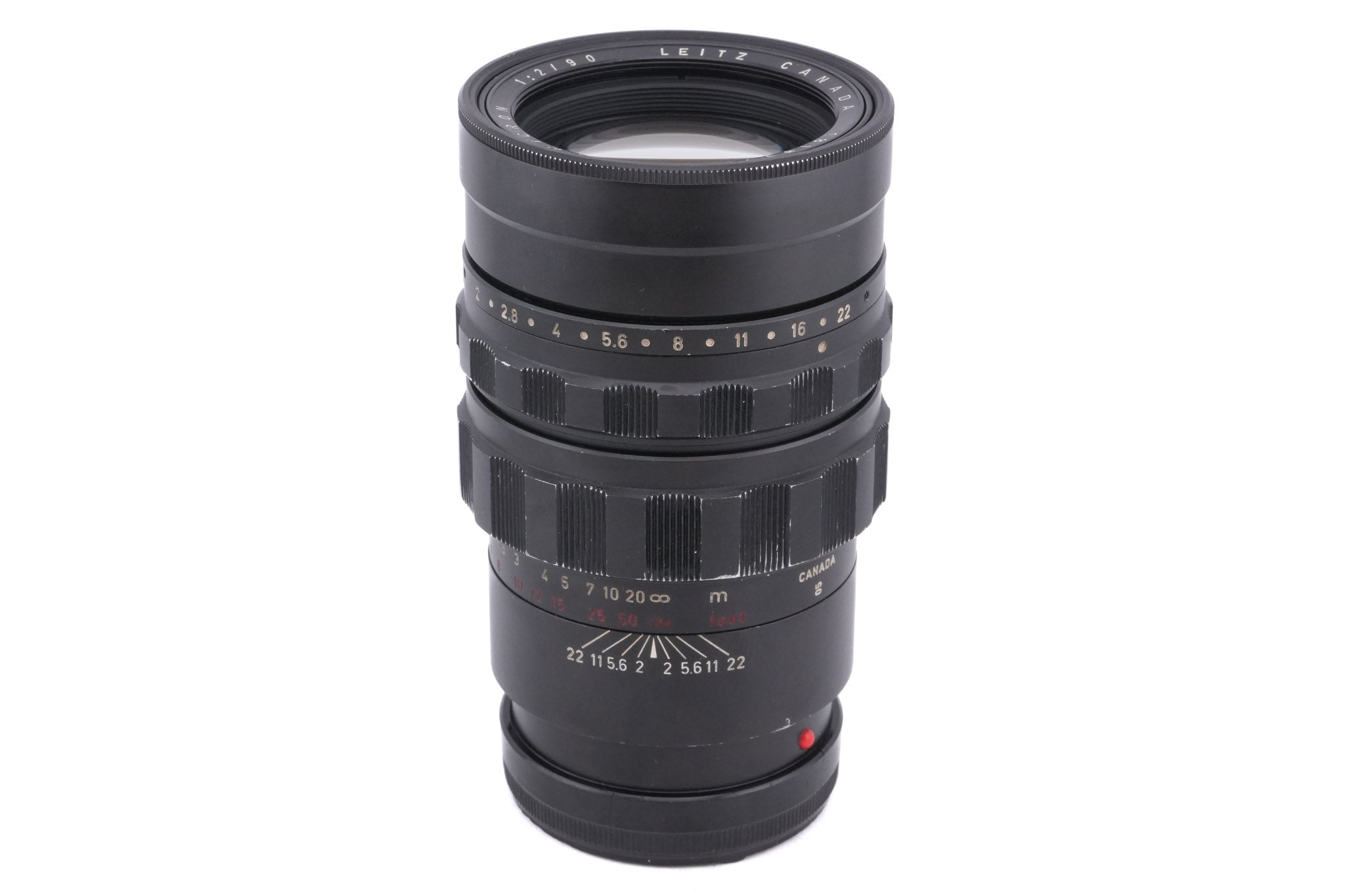 Leica 90mm f2 Summicron (Type II) (Black, SEOOM / 11122)