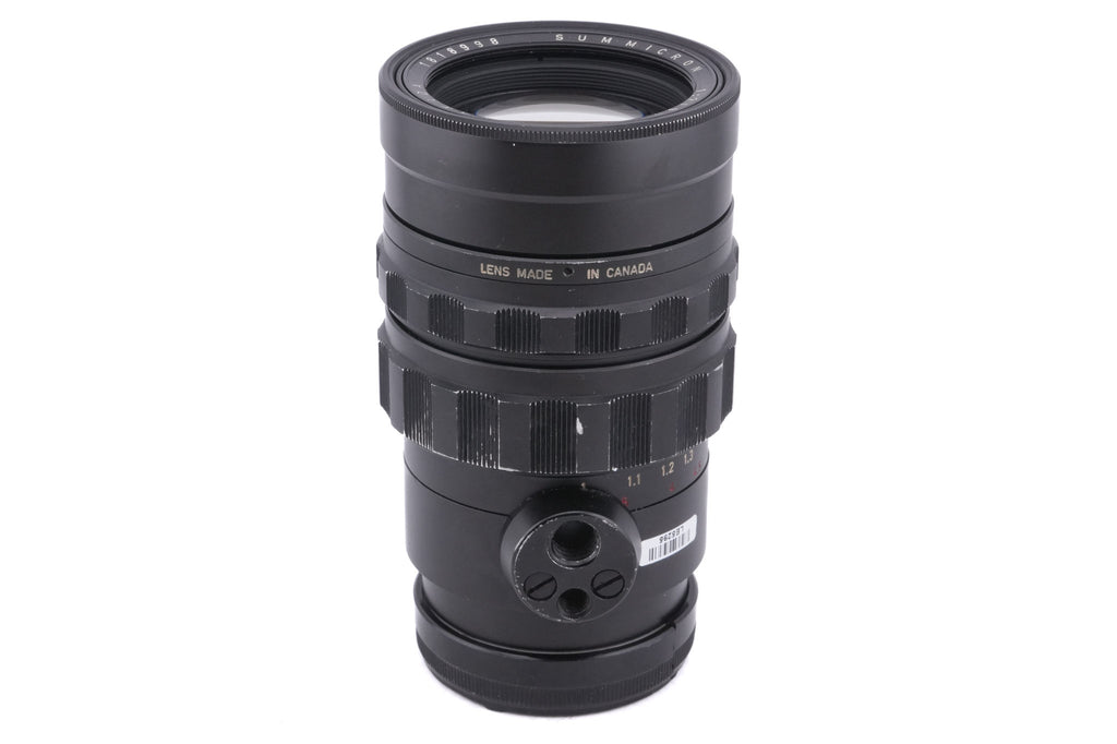 Leica 90mm f2 Summicron (Type II) (Black, SEOOM / 11122)