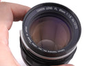 Canon 85mm f1.8 FL