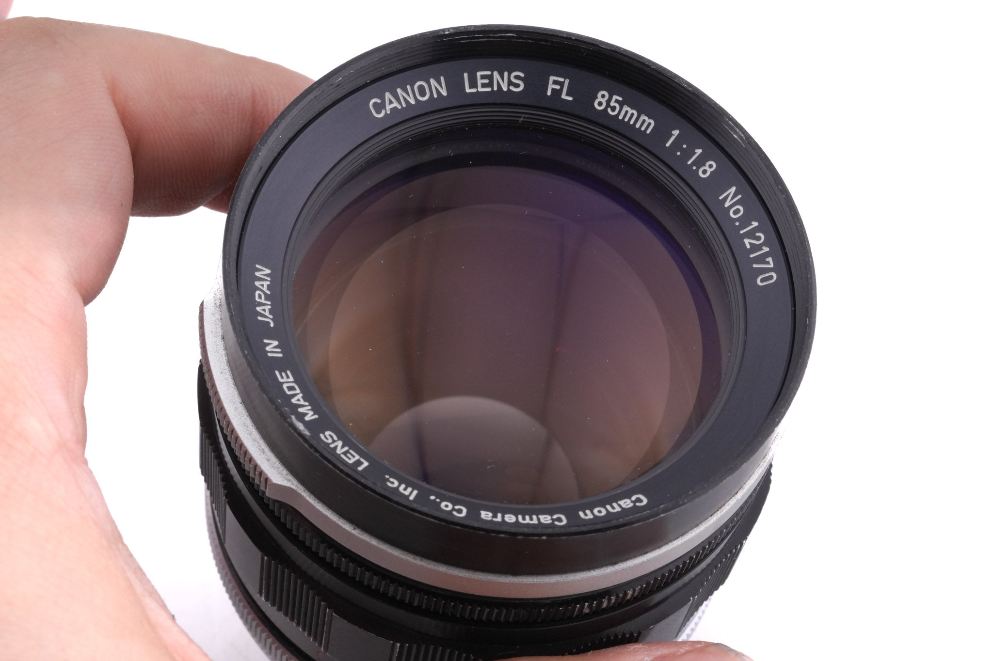 Canon 85mm f1.8 FL