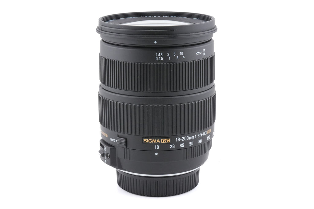 Sigma 18-200mm f3.5-6.3 DC OS HSM