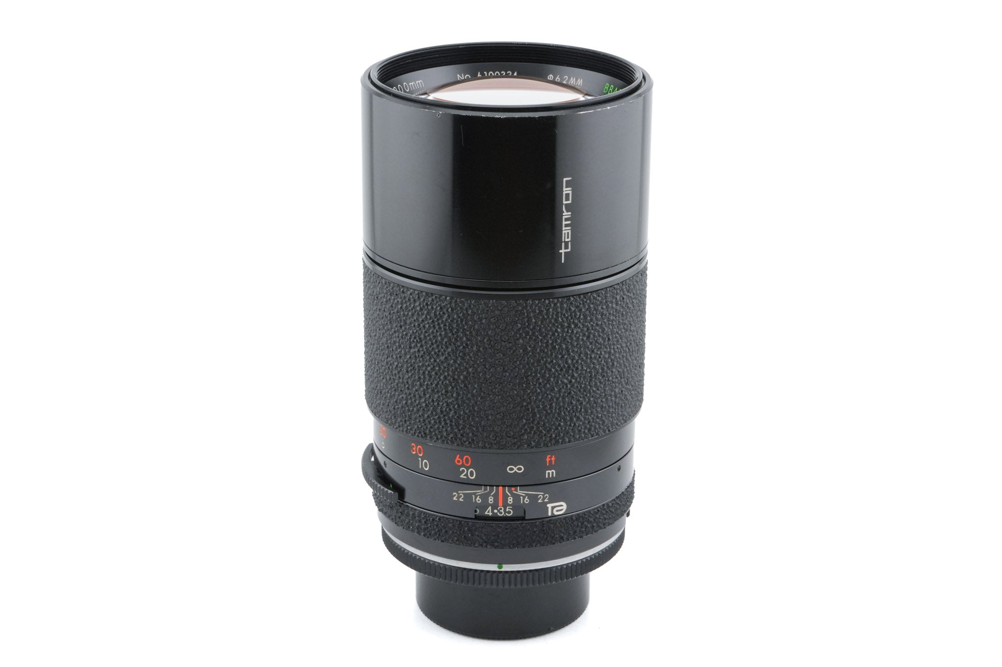Tamron 200mm f3.5 BBAR Multi C. + Adaptall - M42 Adapter