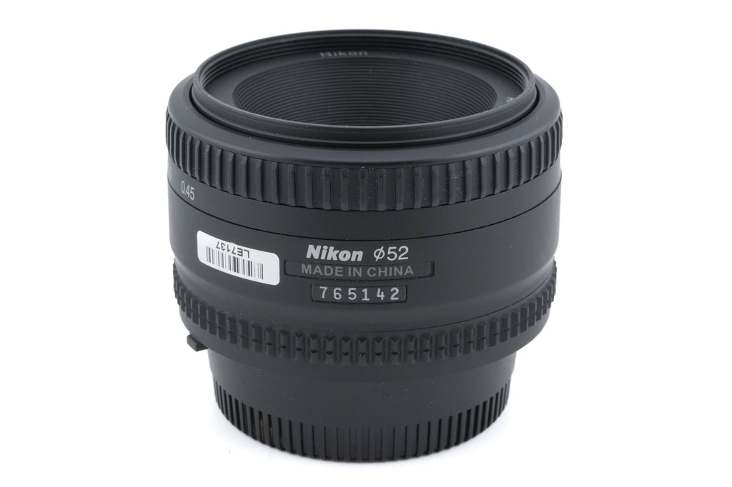 Nikon 50mm f1.8 AF Nikkor D
