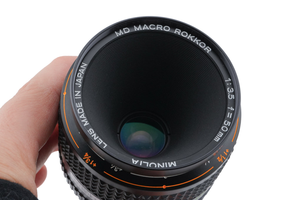 Minolta 50mm f3.5 MD Macro Rokkor